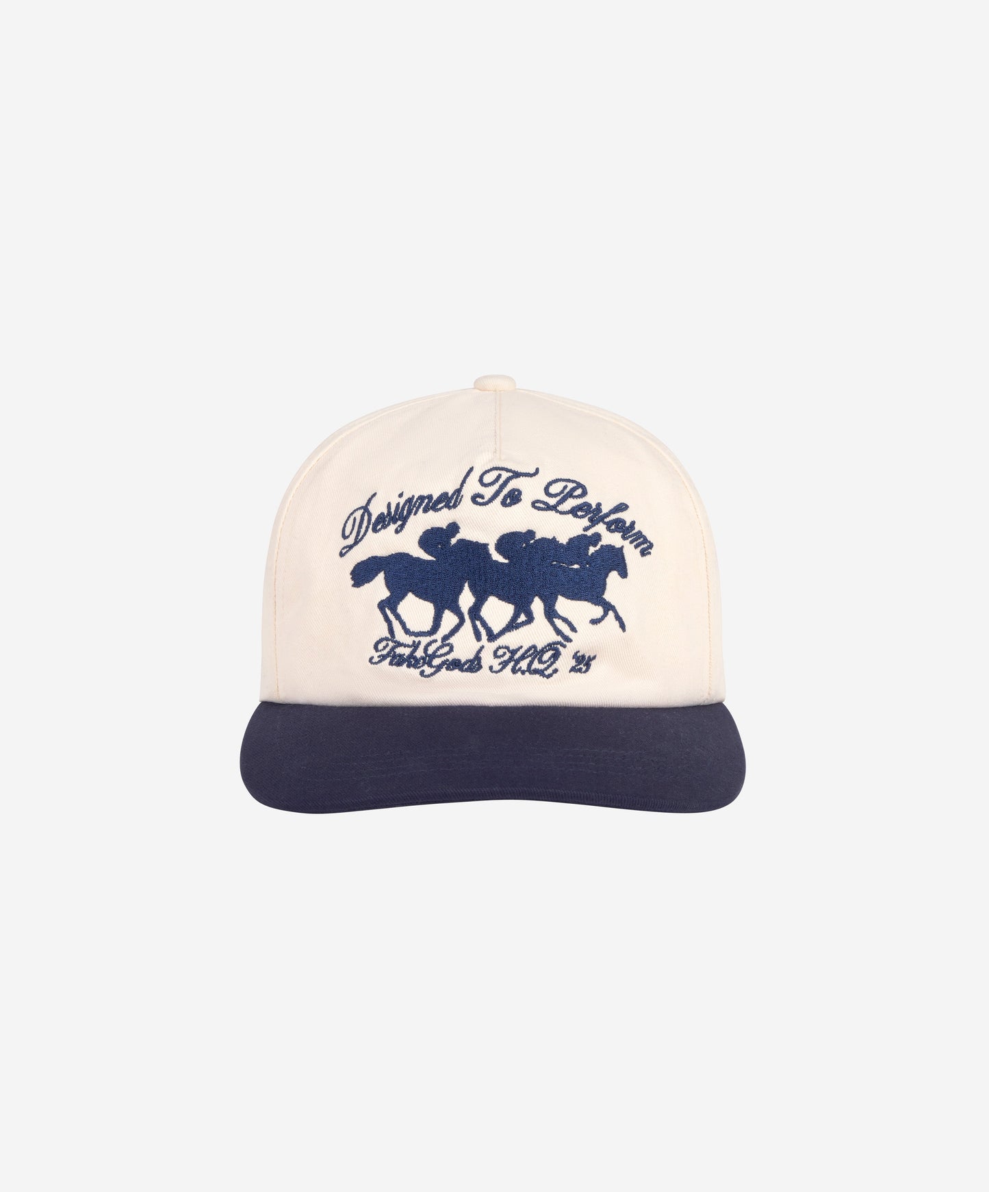 Designed To Perform Cap Cream-Navy