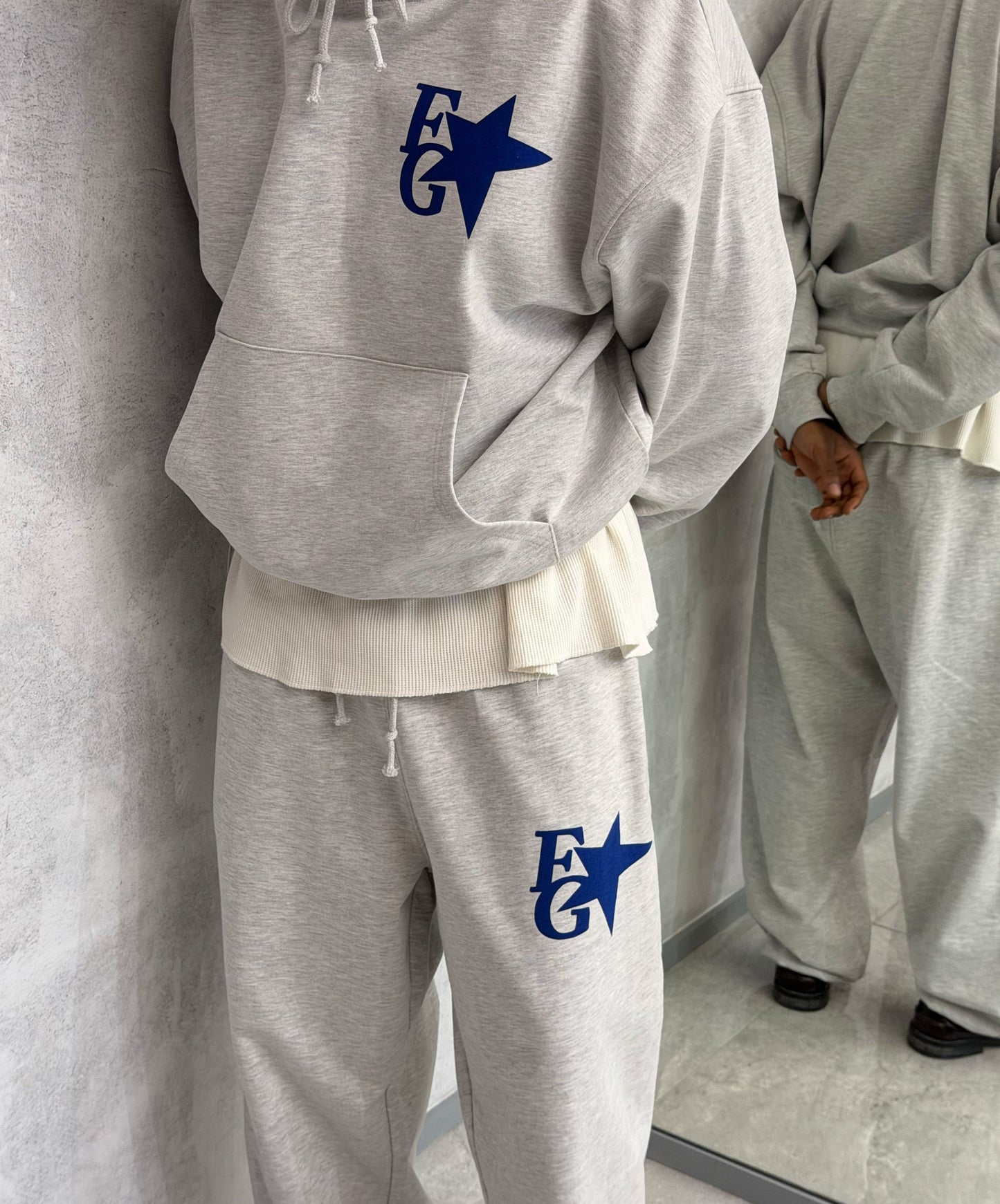 A New Star Hoodie Light Grey