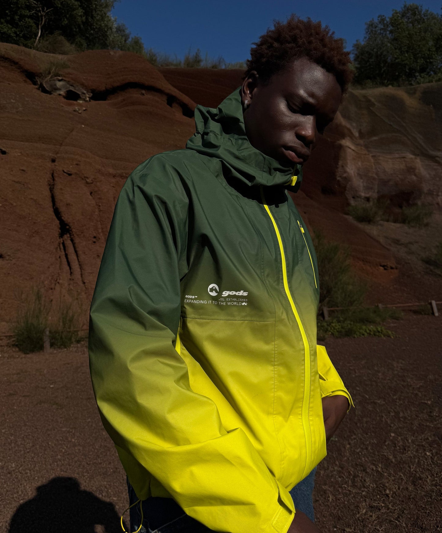 3-Layer Jacket Green