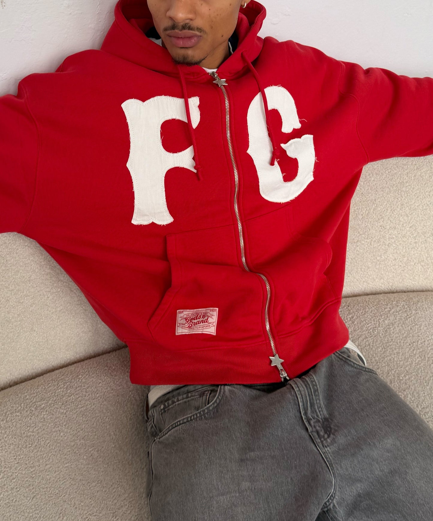 FG Zipper Red