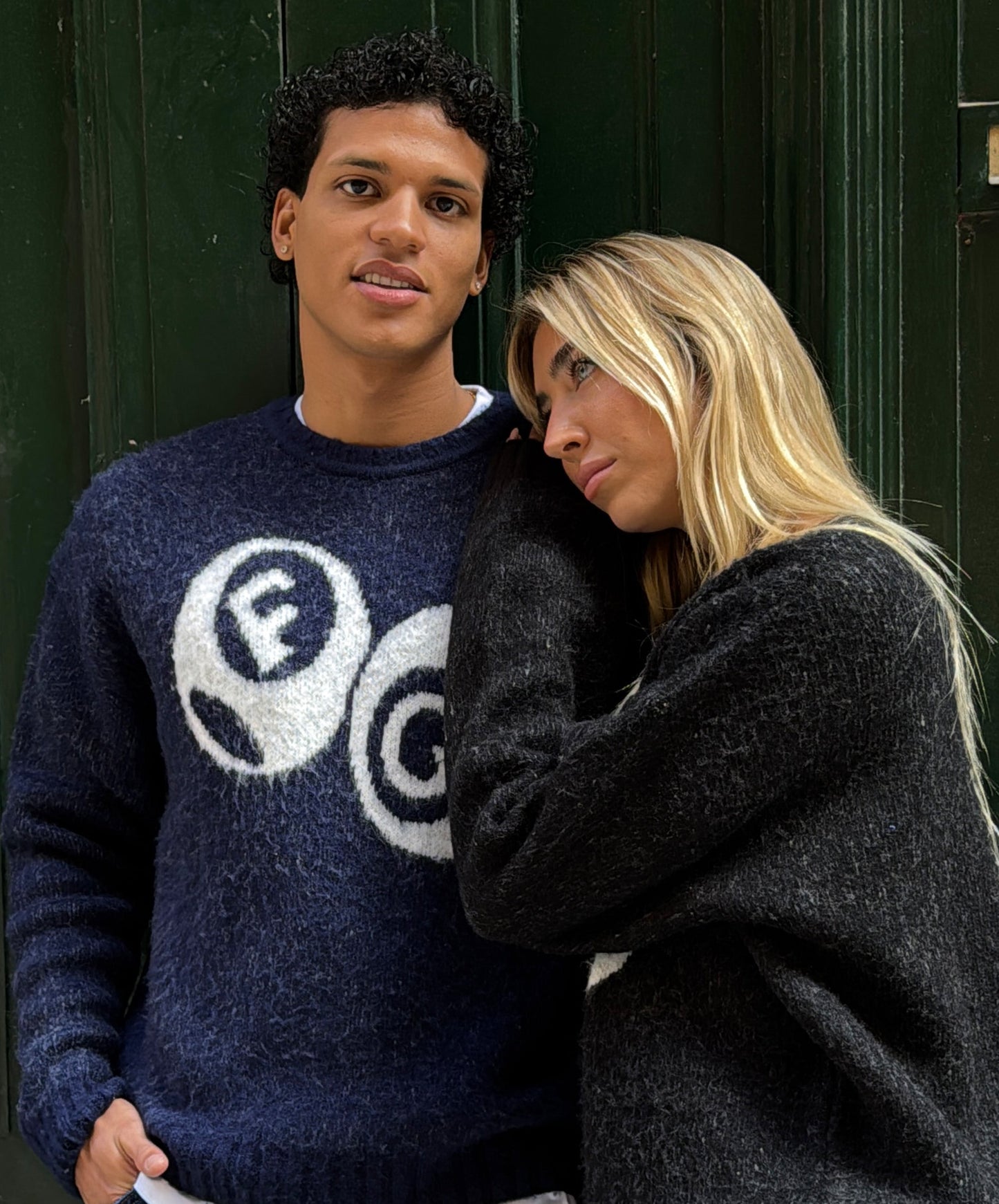 Billiard Knitted Sweater Black