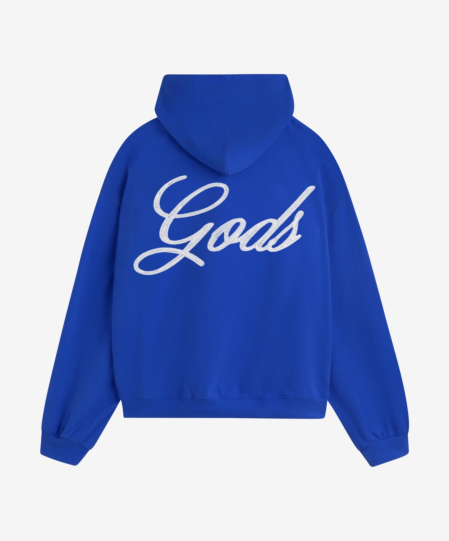 Love Script Hoodie Blue