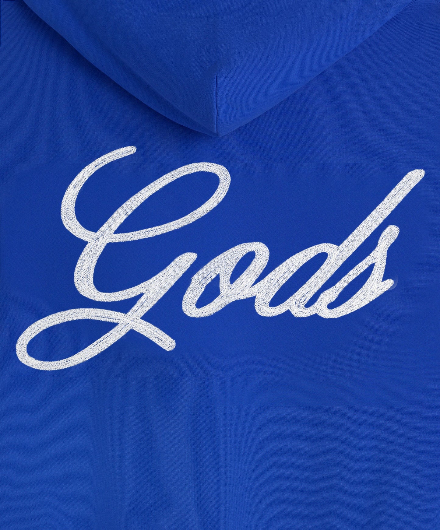 Love Script Hoodie Blue