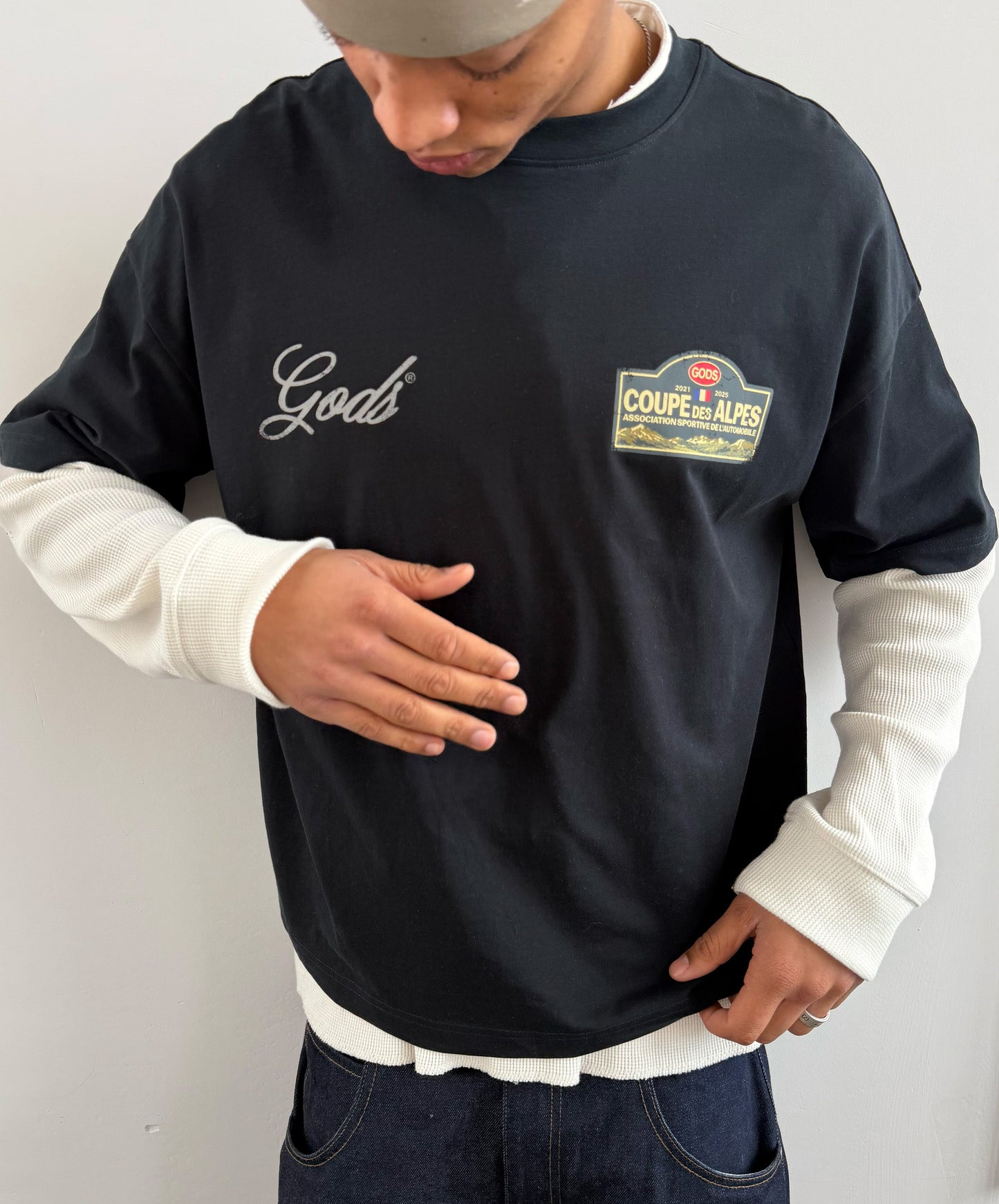 Coupe Des Alpes Tee Dark Grey