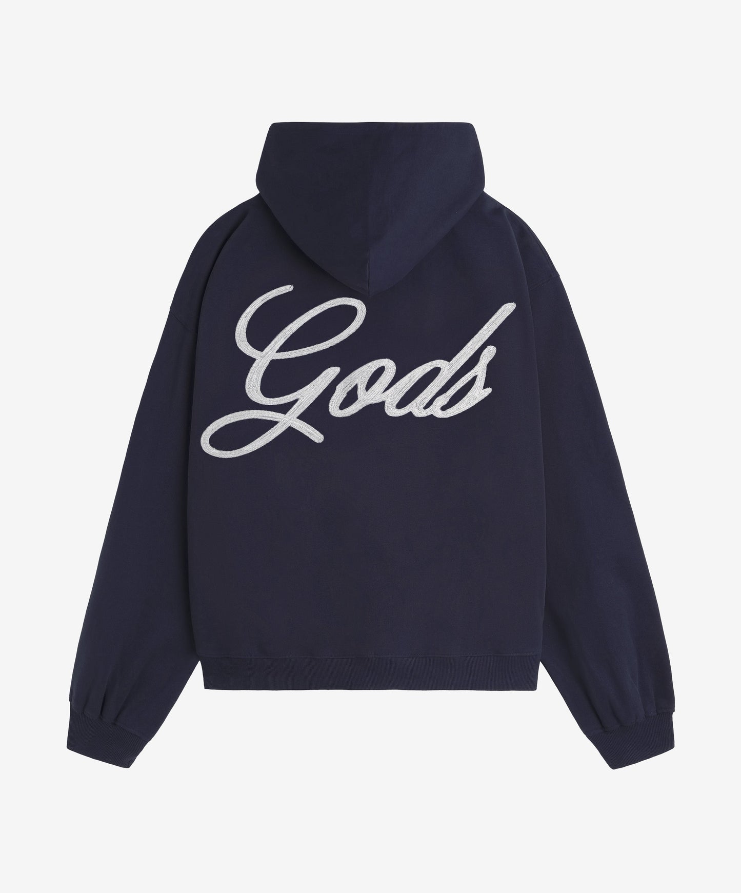 Love Script Zipper Navy