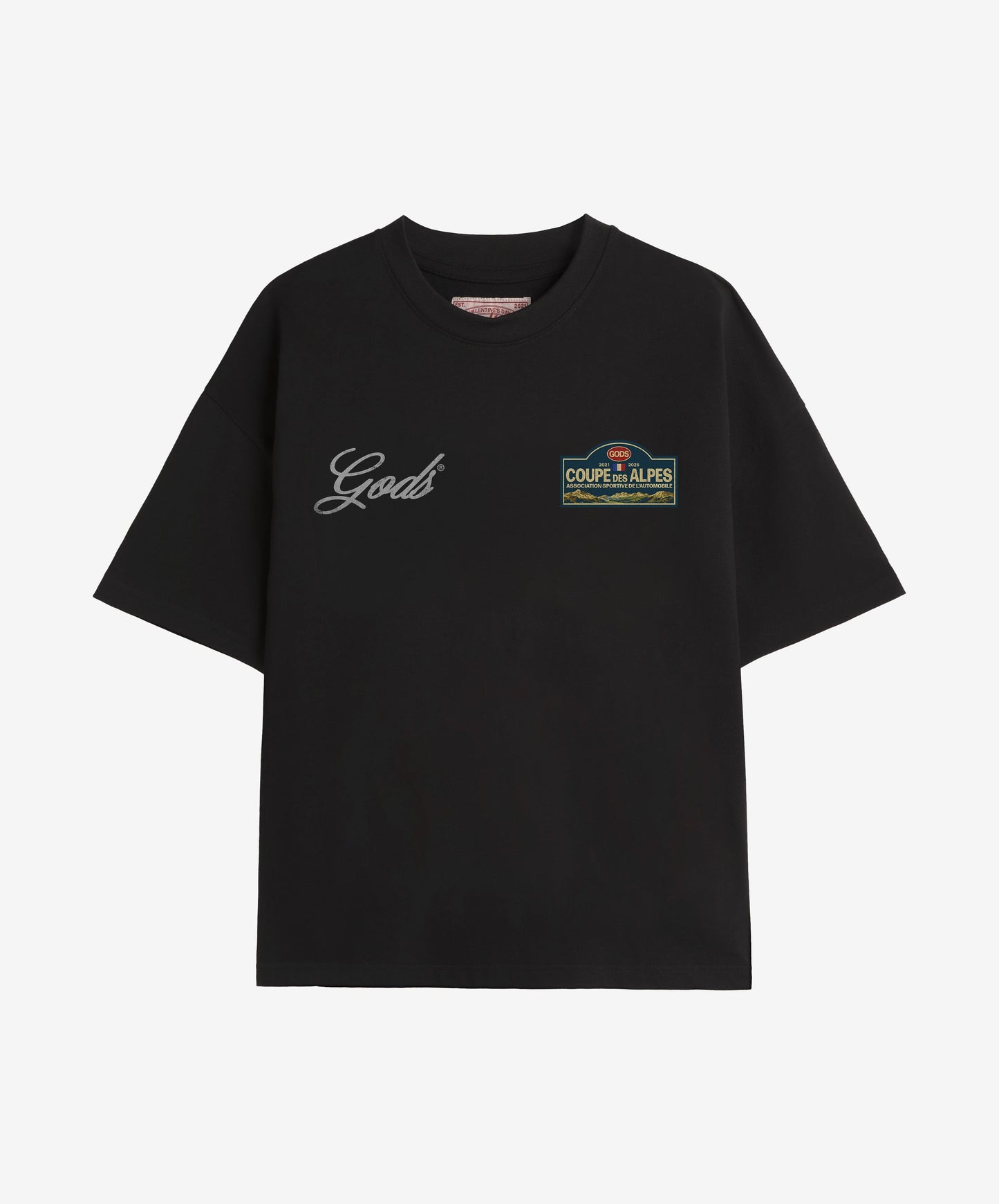 Coupe Des Alpes Tee Dark Grey