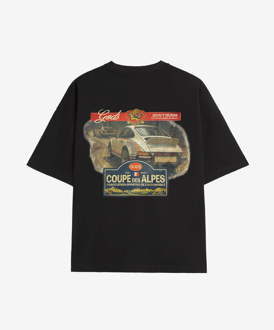 Coupe Des Alpes Tee Dark Grey