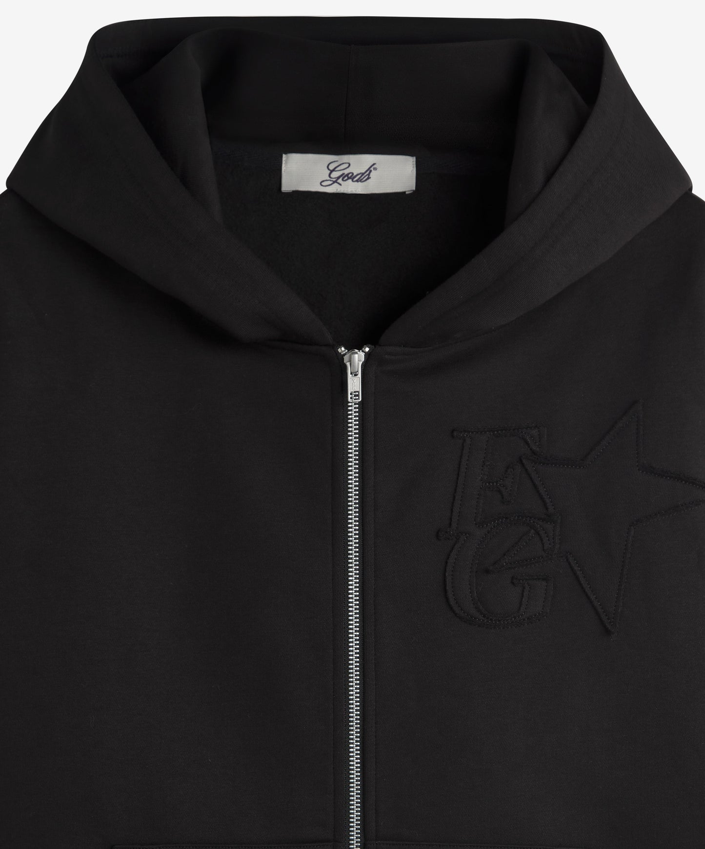 Star Zipper Black