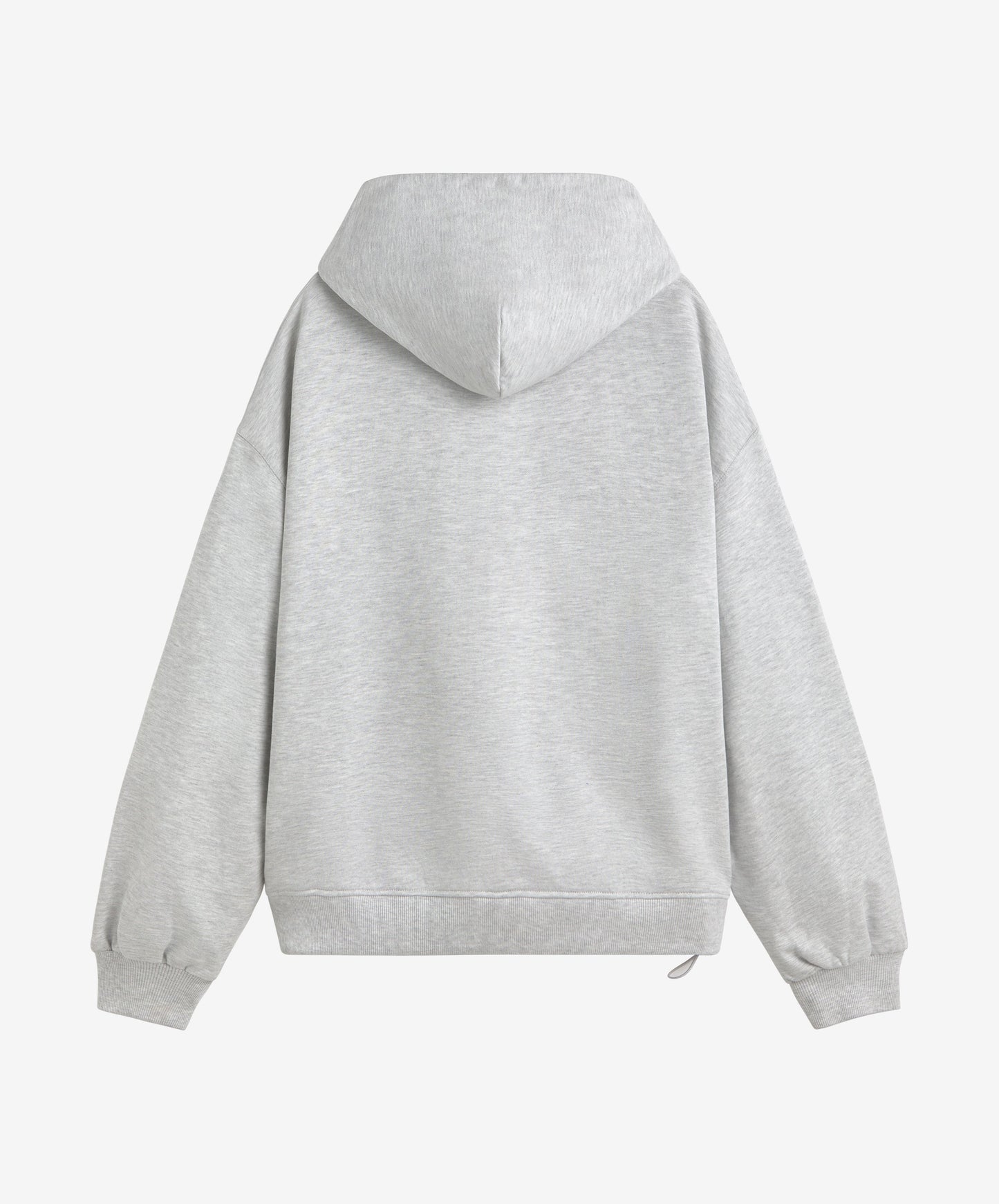 Godsbrand Cropped Hoodie Grey Melange
