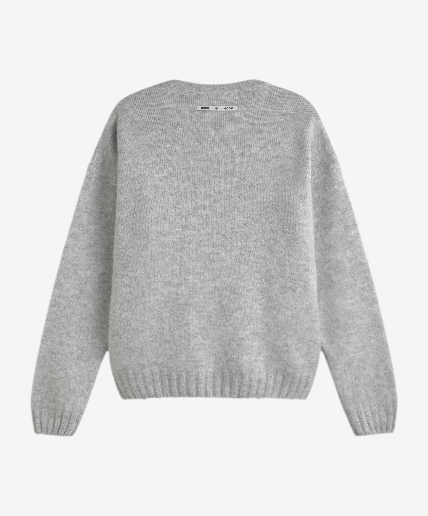 Billiard Knitted Sweater Light Grey