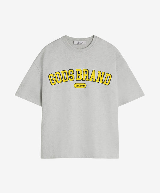 Godsbrand Boxy Tee Light Grey