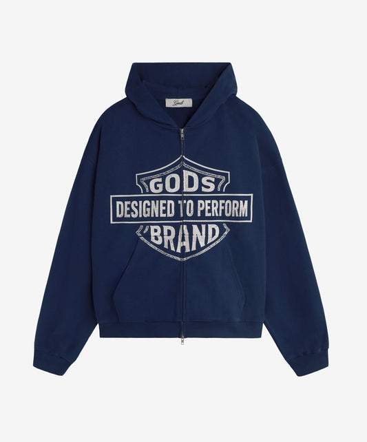 Designed To Perform Zipper Navy