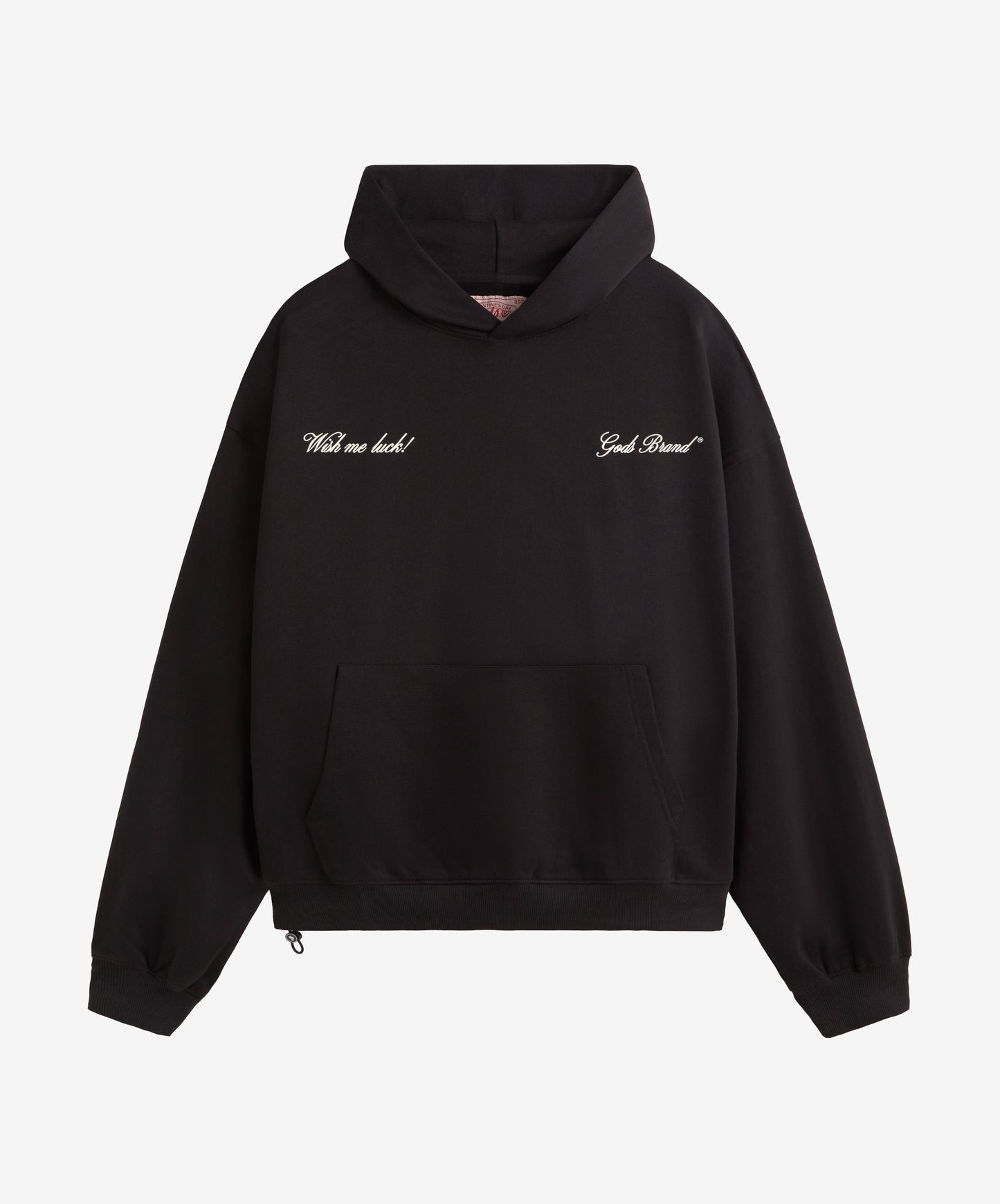 Red Dice Hoodie Black