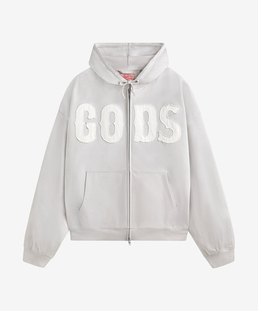 Gods Zipper Light Grey