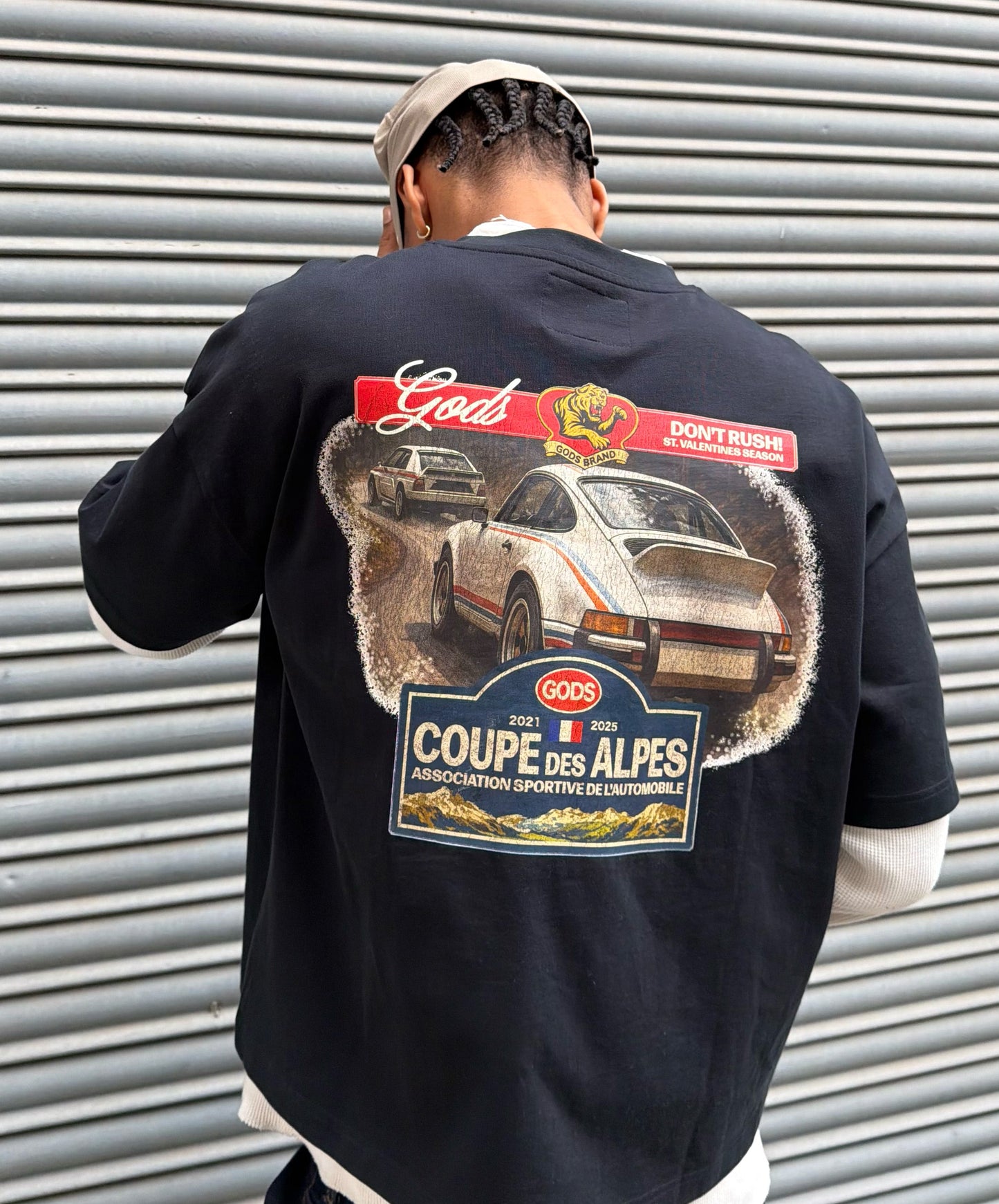 Coupe Des Alpes Tee Dark Grey