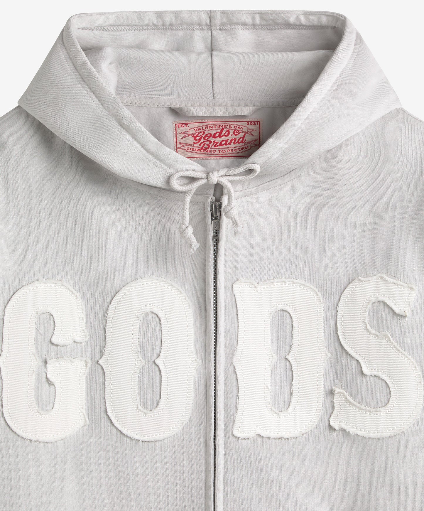 Gods Zipper Light Grey