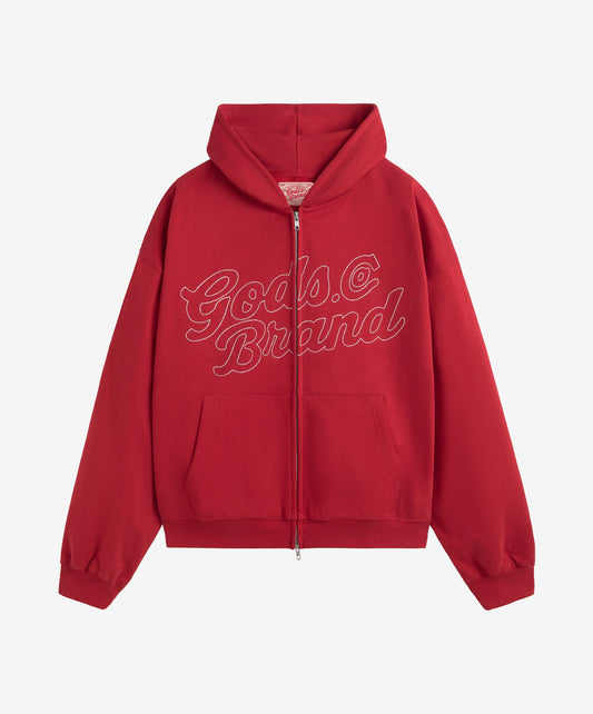 True Love Zipper Red