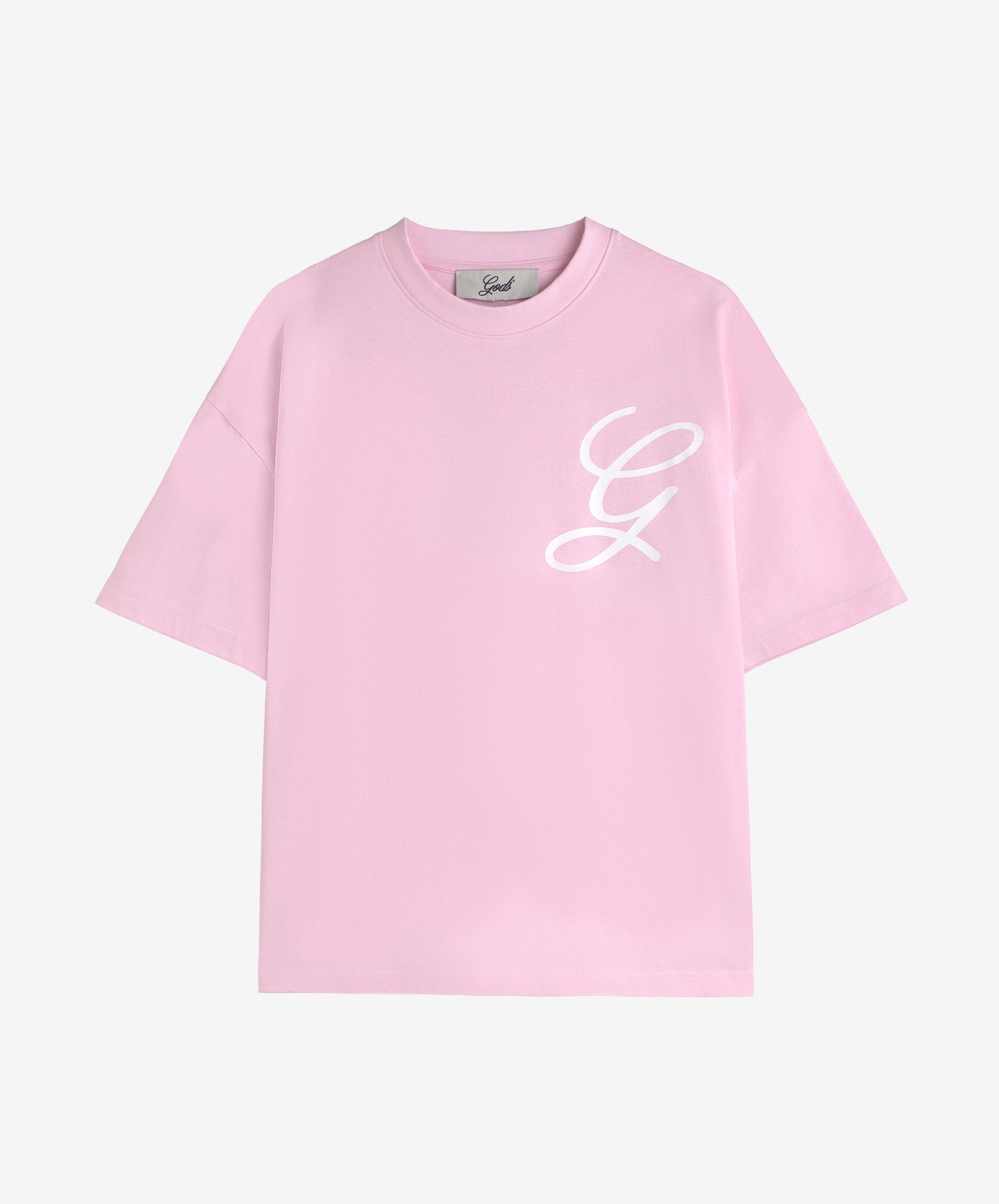 Love Script Boxy Tee Rose