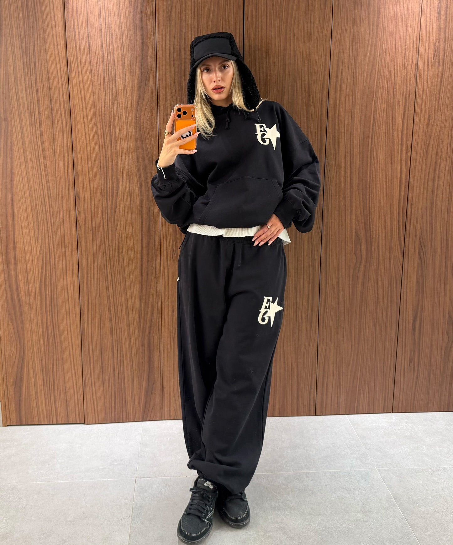 A New Star Hoodie Black