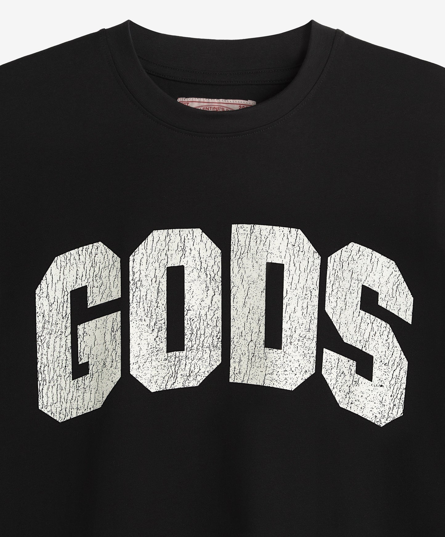 Gods Boxy Tee Black
