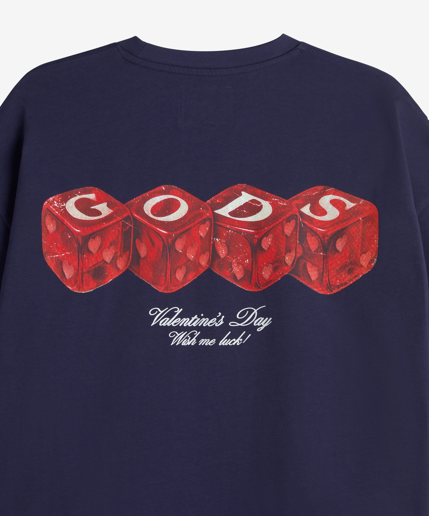 Red Dice Tee Navy