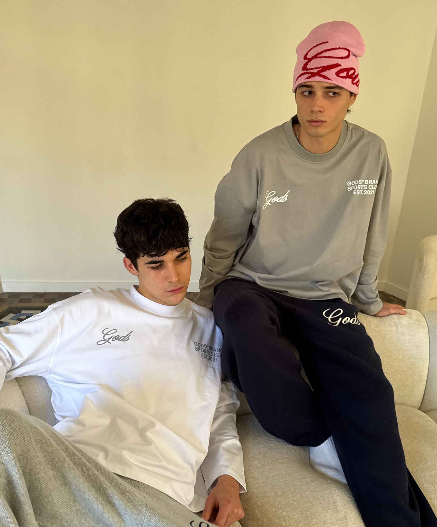 Sports Club Longsleeve Grey