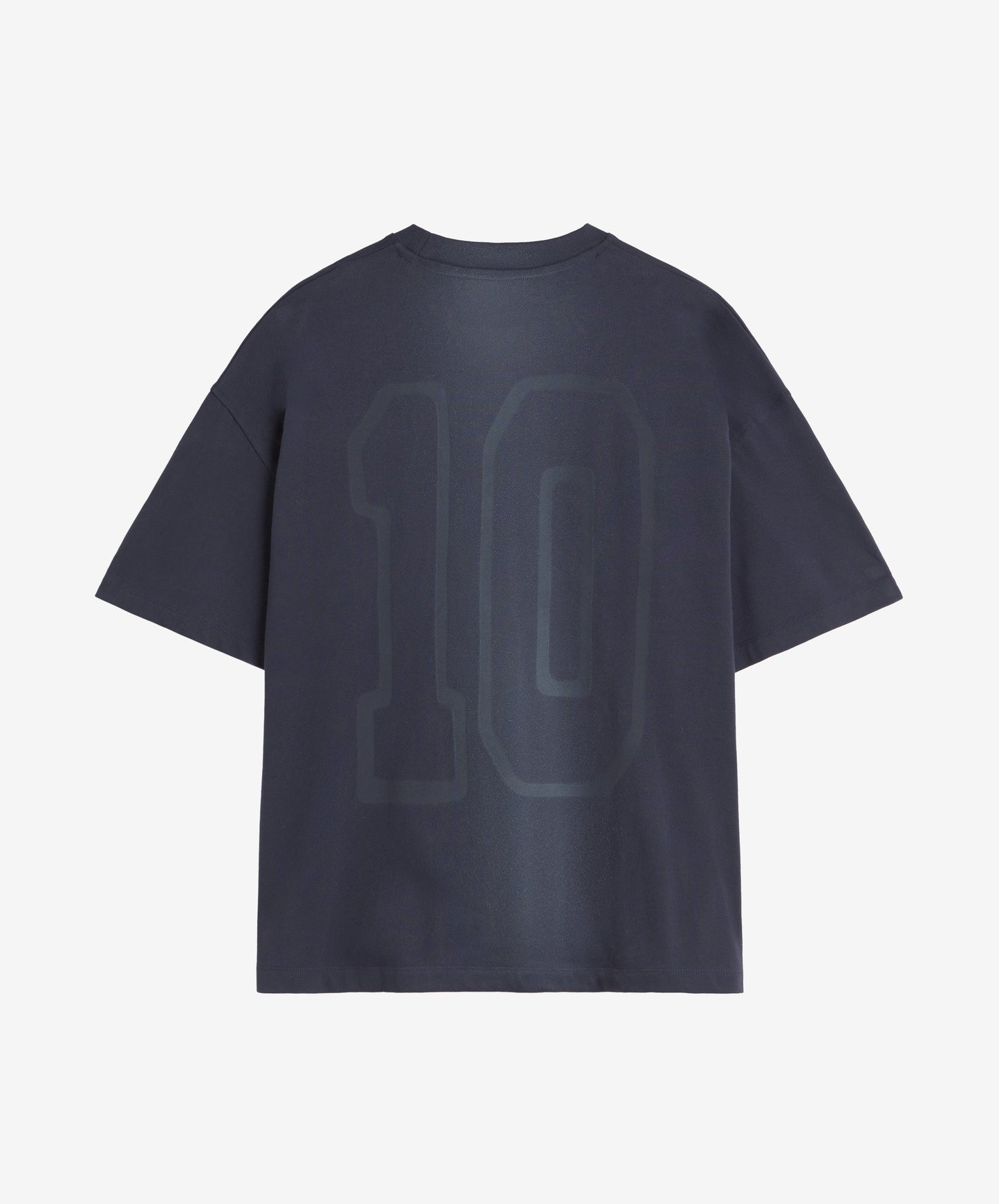 10 Boxy Tee Blue Grey