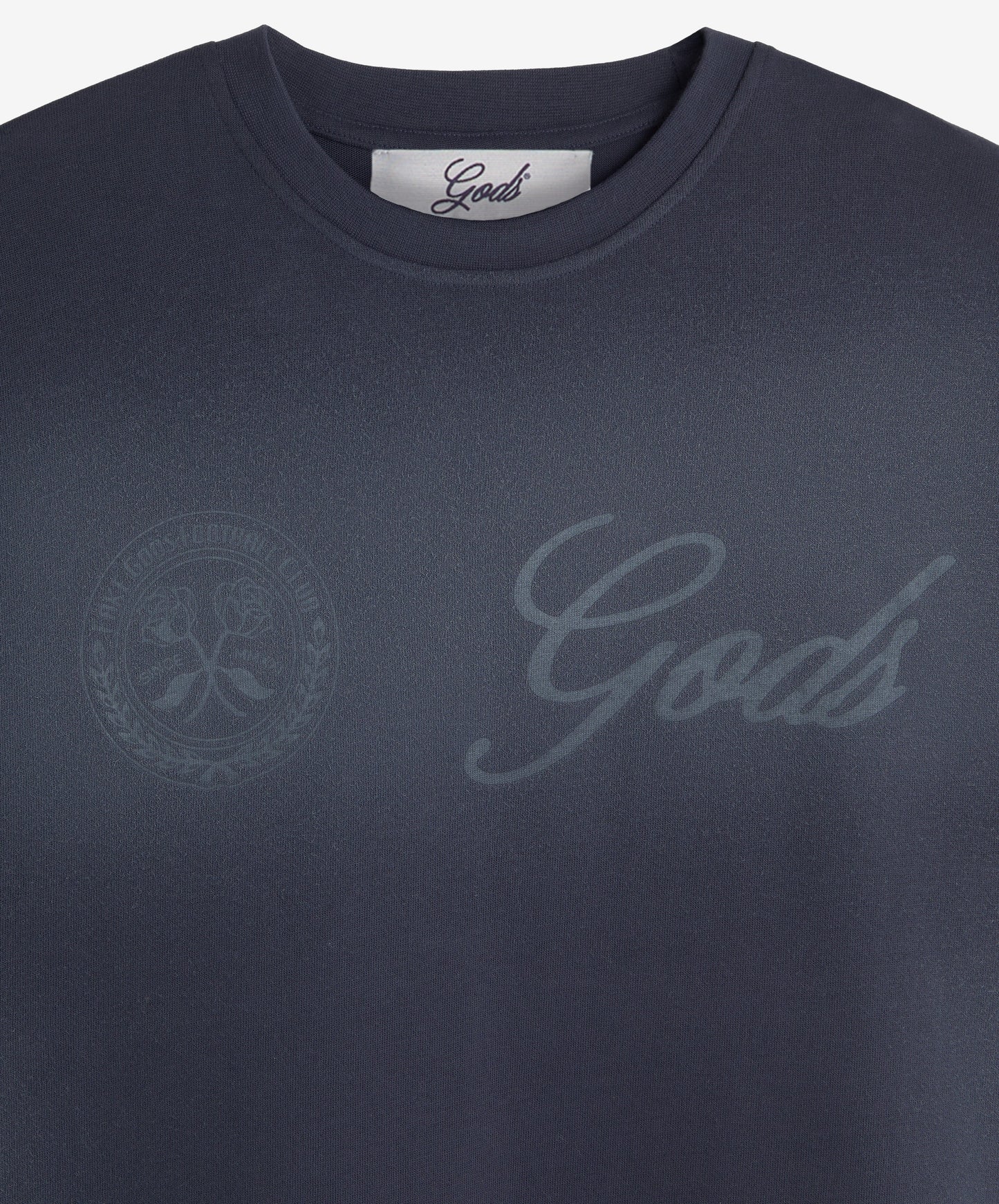 10 Boxy Tee Blue Grey