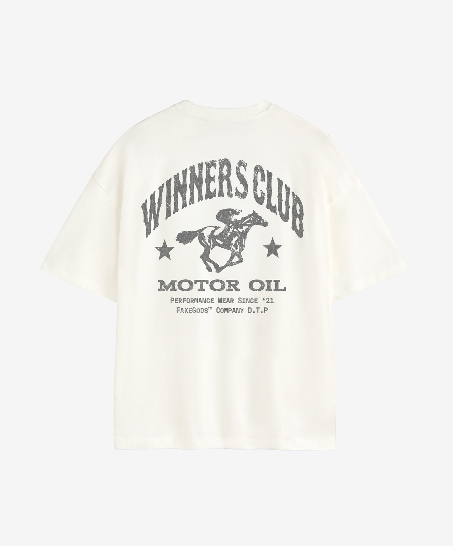 Winners Club Boxy Tee Cream