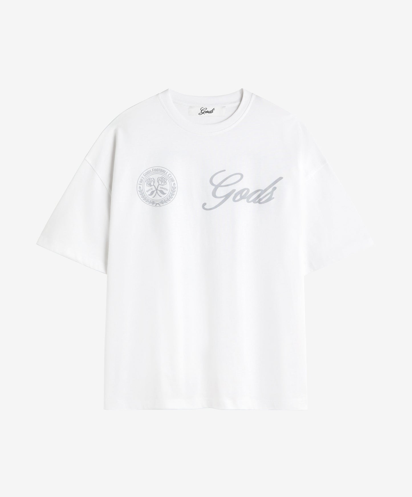 10 Boxy Tee White