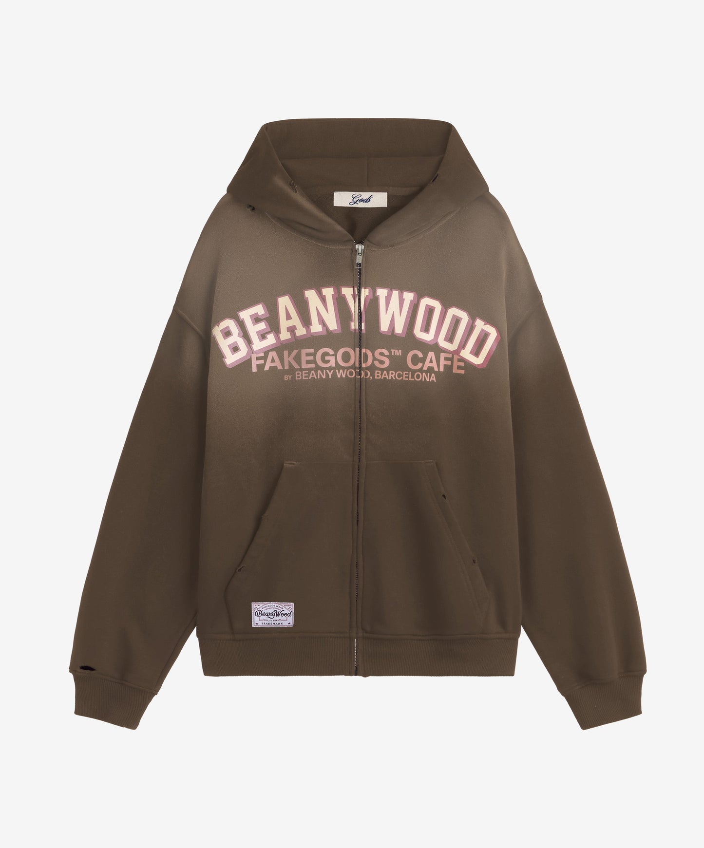 Caramel Zipper Brown