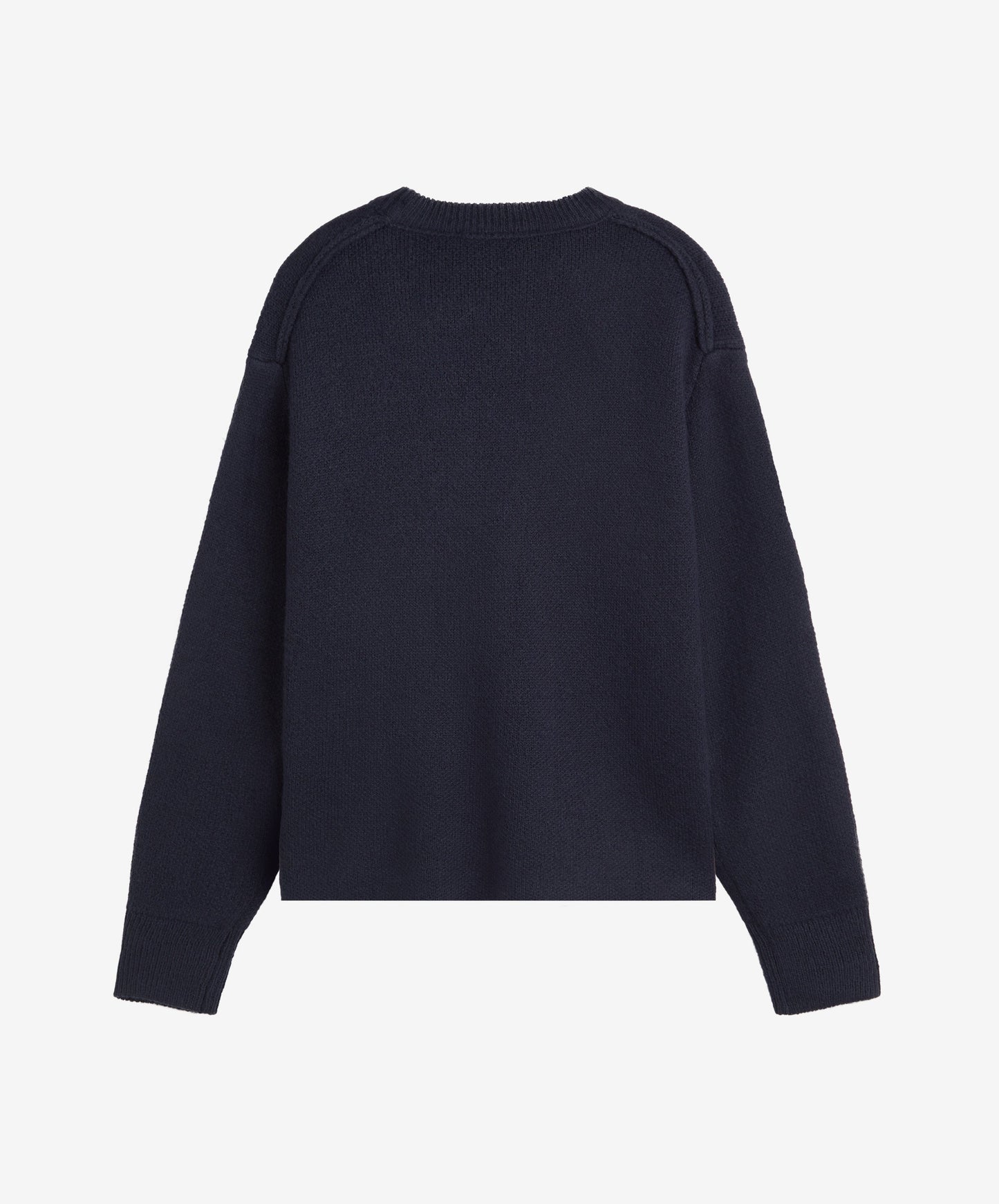 Handwritten Knitted Sweater Navy