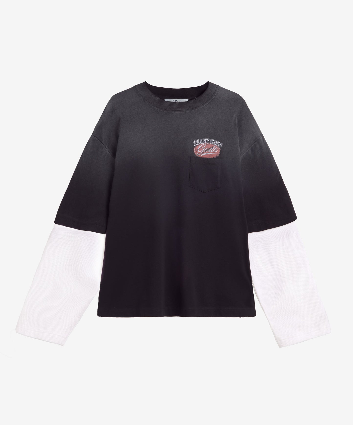 Layered Tee Dark Grey