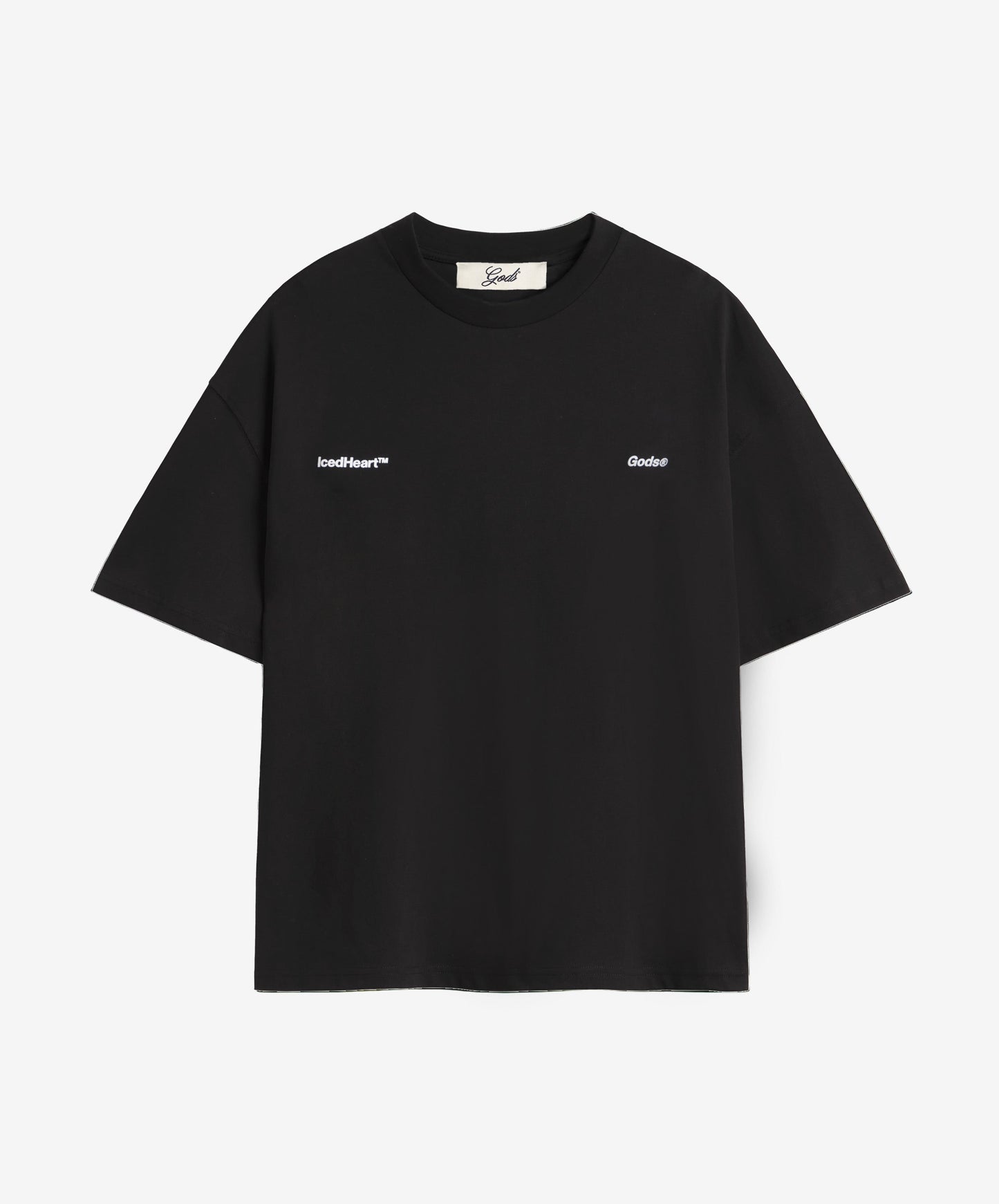 Iced Heart Tee Black