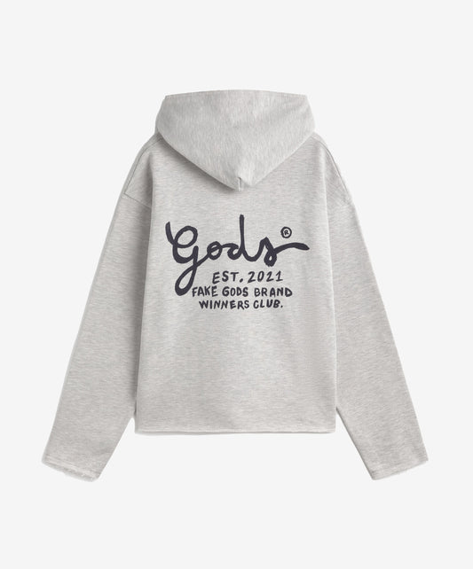 Gods Hoodie Grey Melange