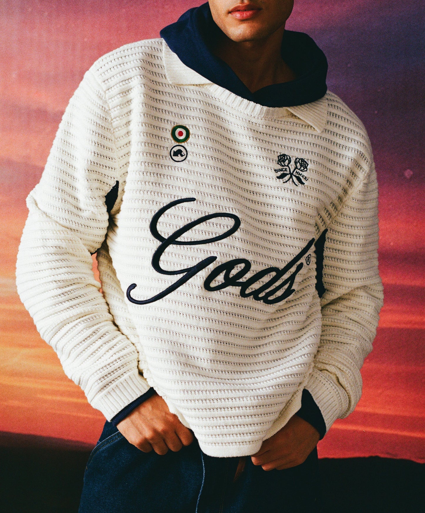 Gods FC Knitted Sweater Cream