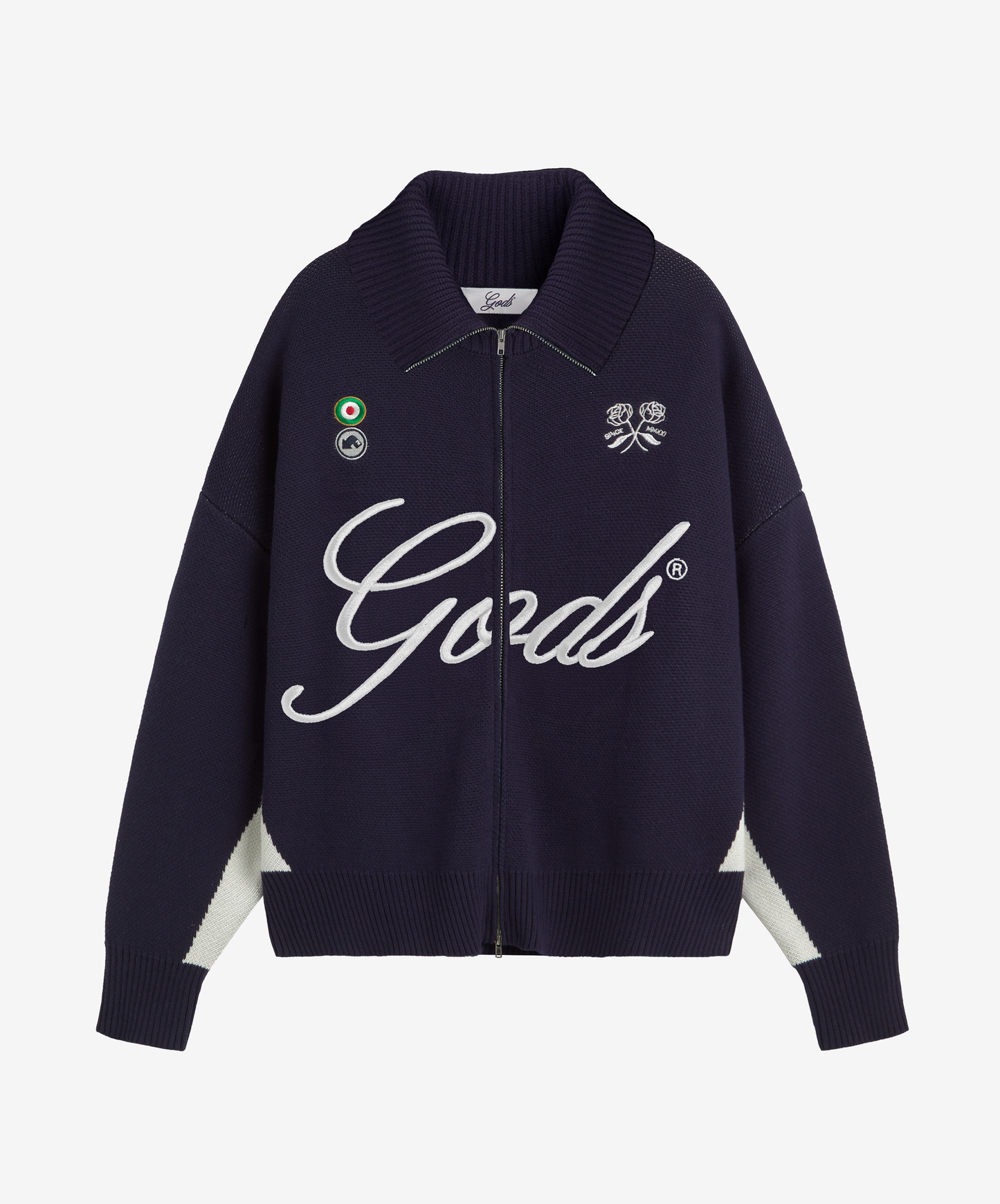 Gods FC Knitted Zipper Navy