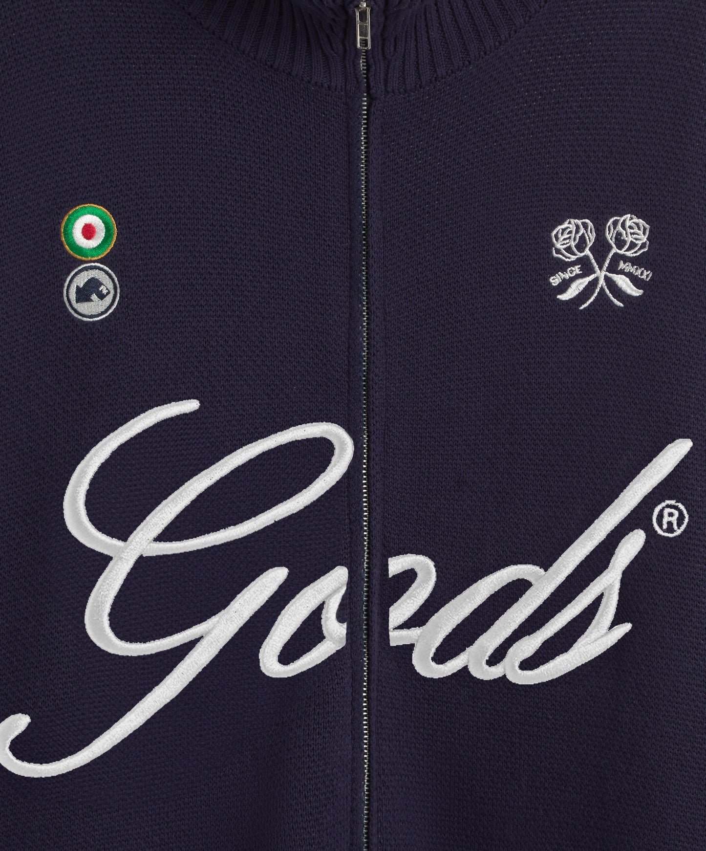 Gods FC Knitted Zipper Navy