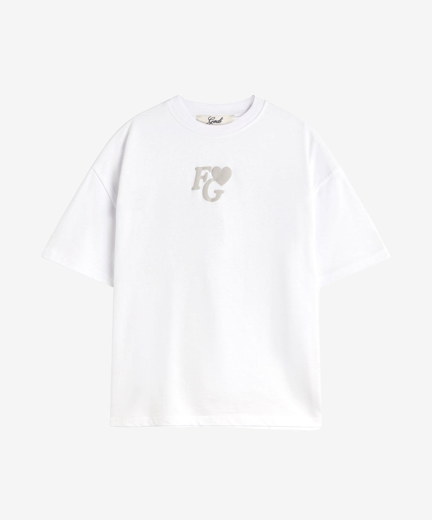 Valentine'S Tee Monochrome White