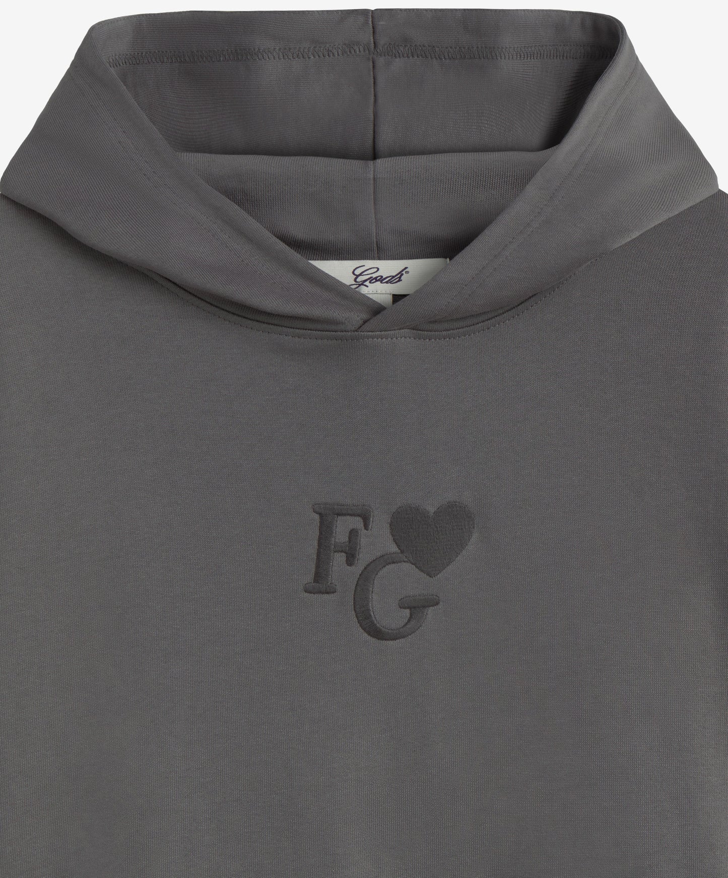 Valentine's Hoodie Dark Grey
