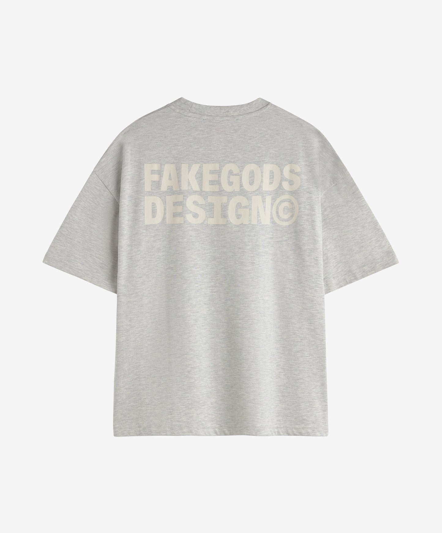 Fg Design Tee Grey Melange