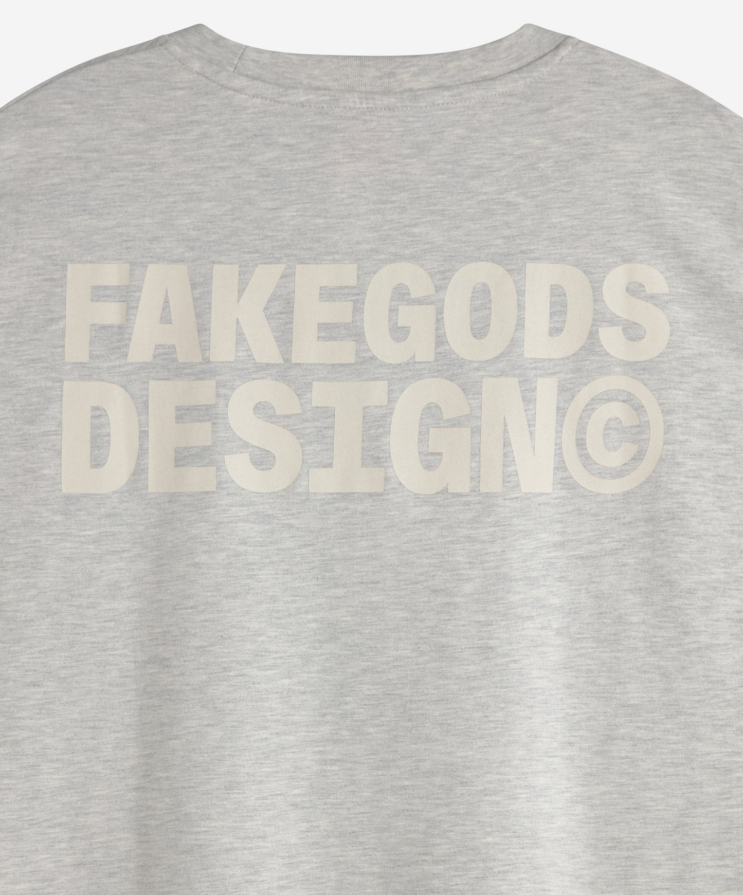 Fg Design Tee Grey Melange