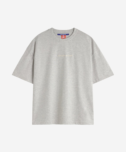 Fg Design Tee Grey Melange