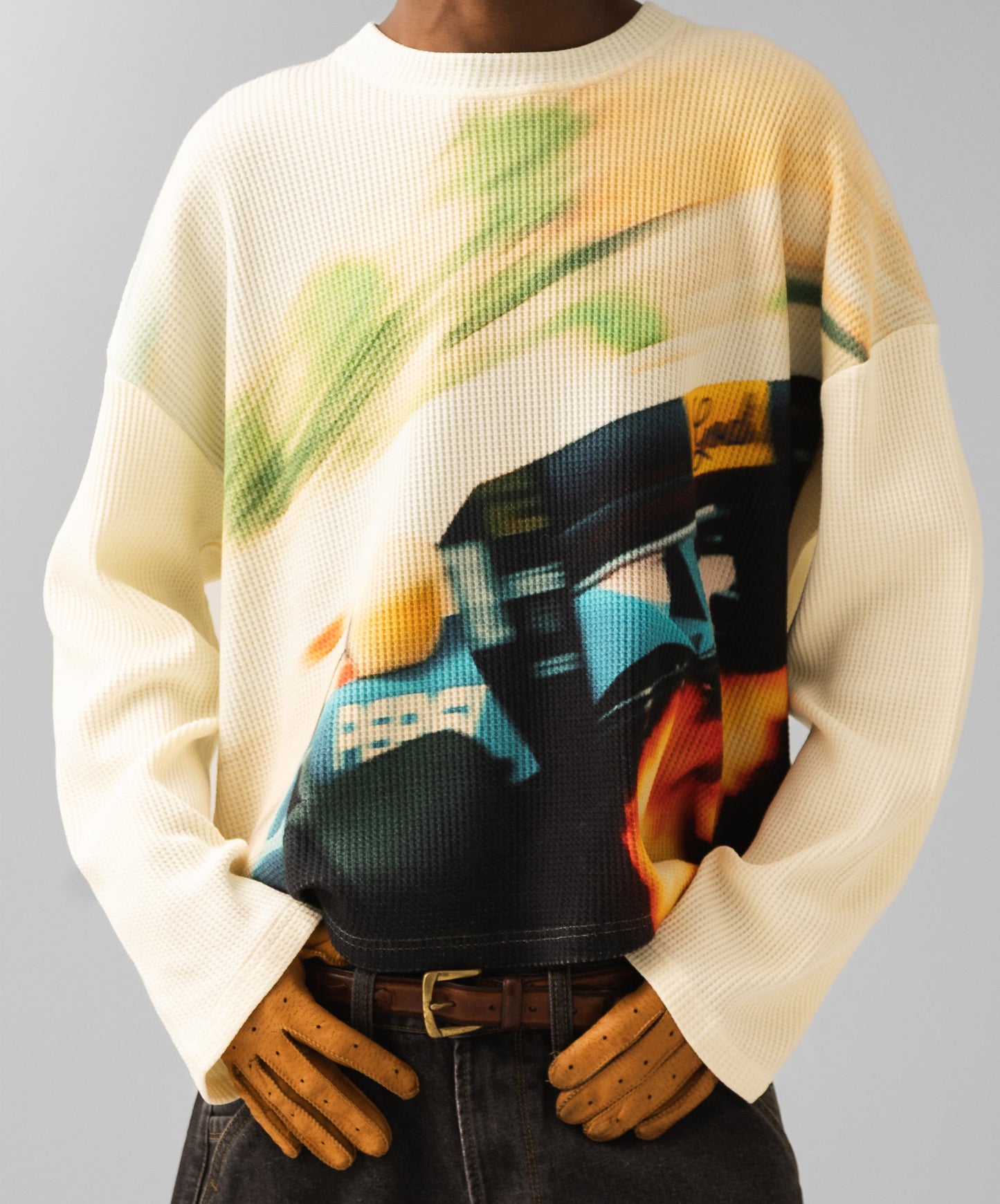 Retro Rally Longsleeve Waffle