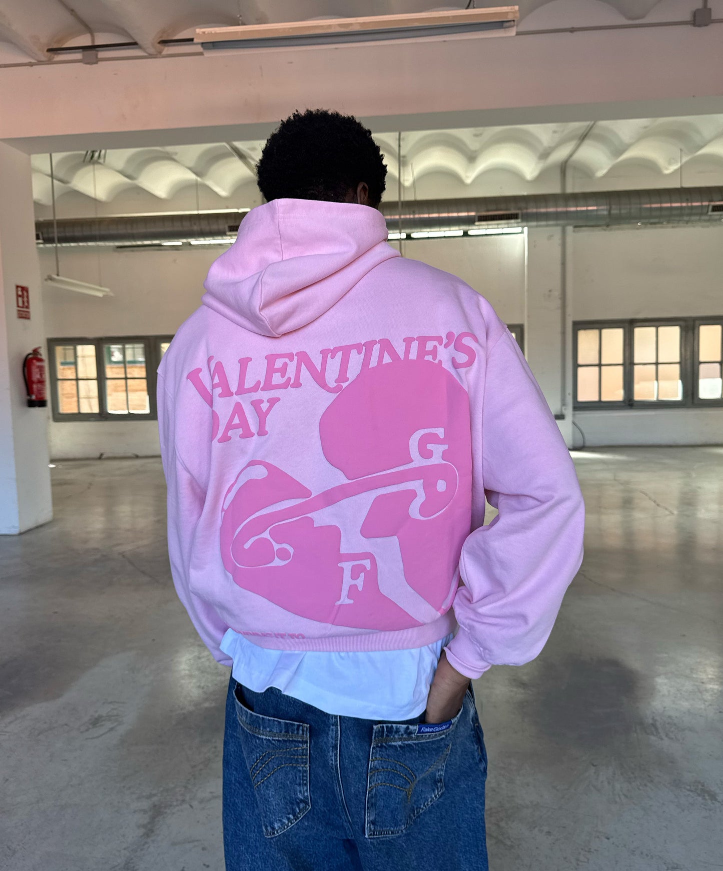 Valentine's Hoodie Rose