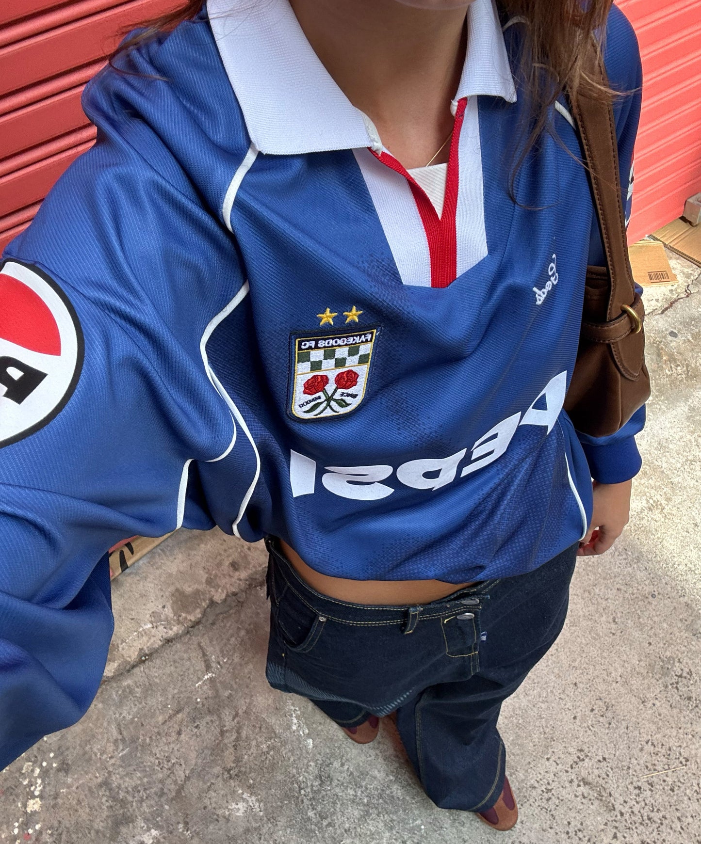 Cherry Pepsi Jersey Blue