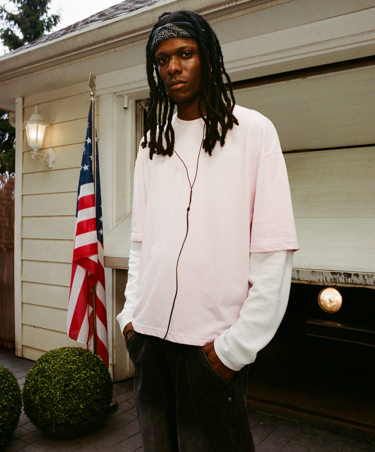 Sports School Usa Longsleeve Rose