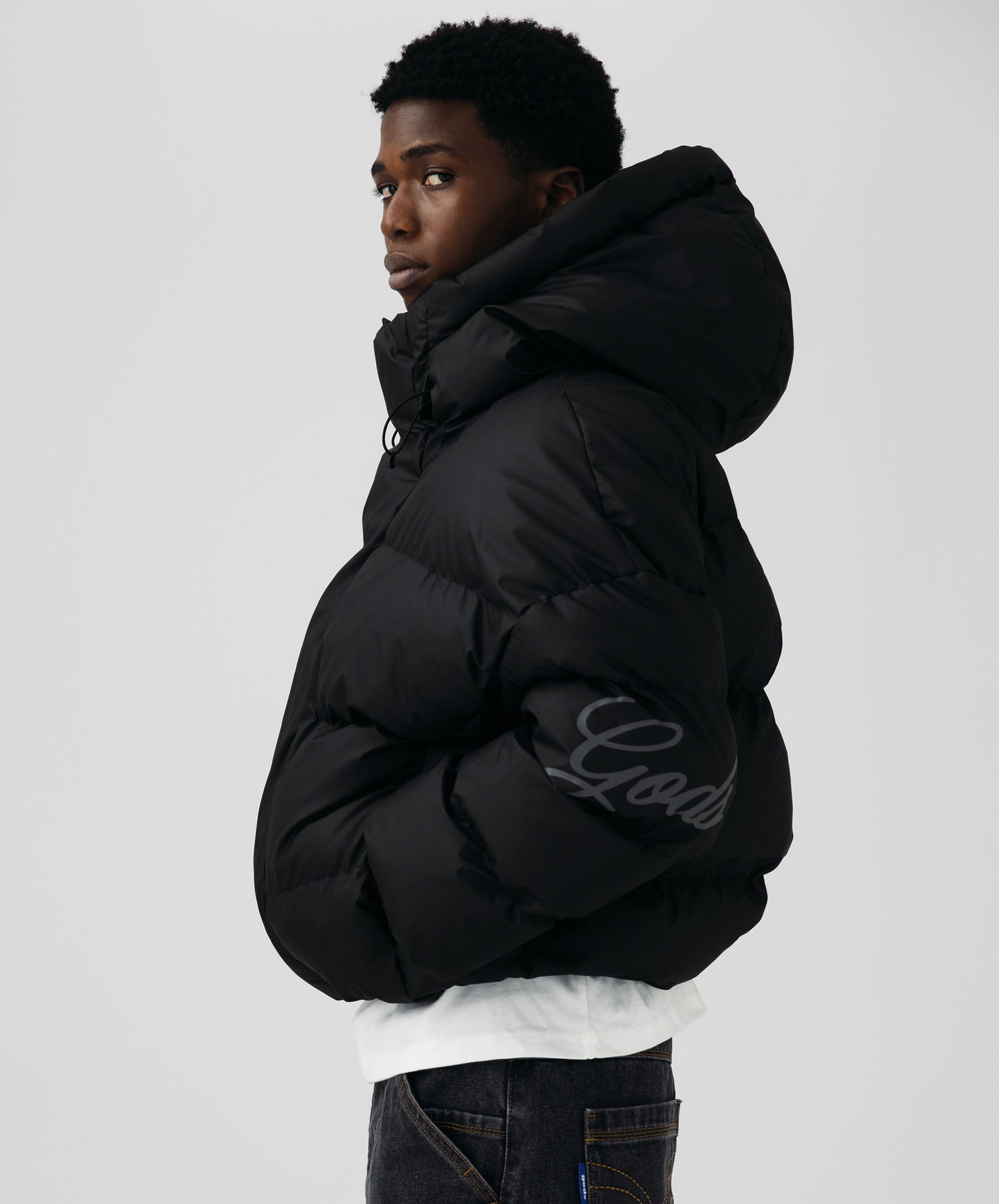 Gods Puffer Black