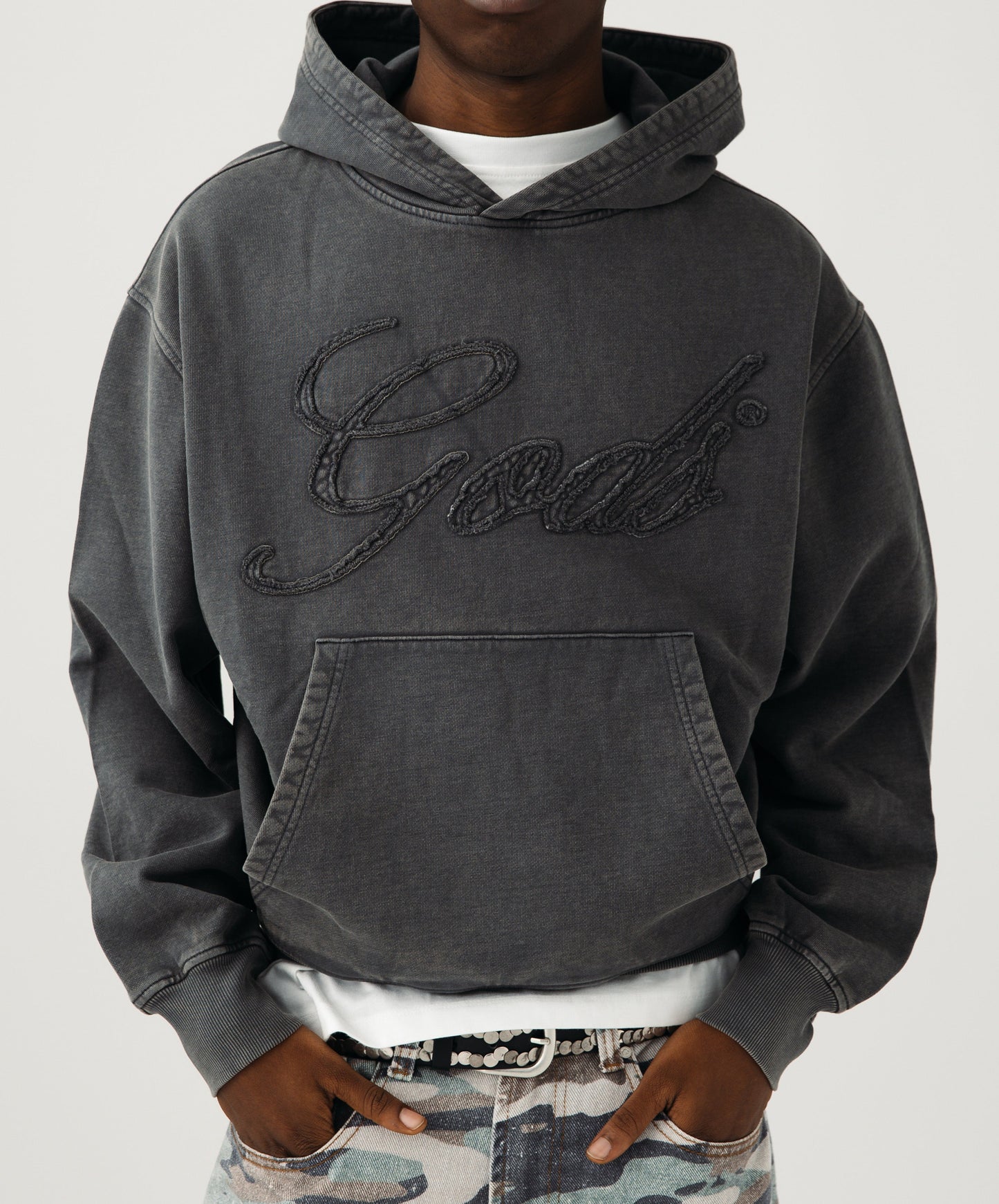 Gods Hoodie Dark Grey