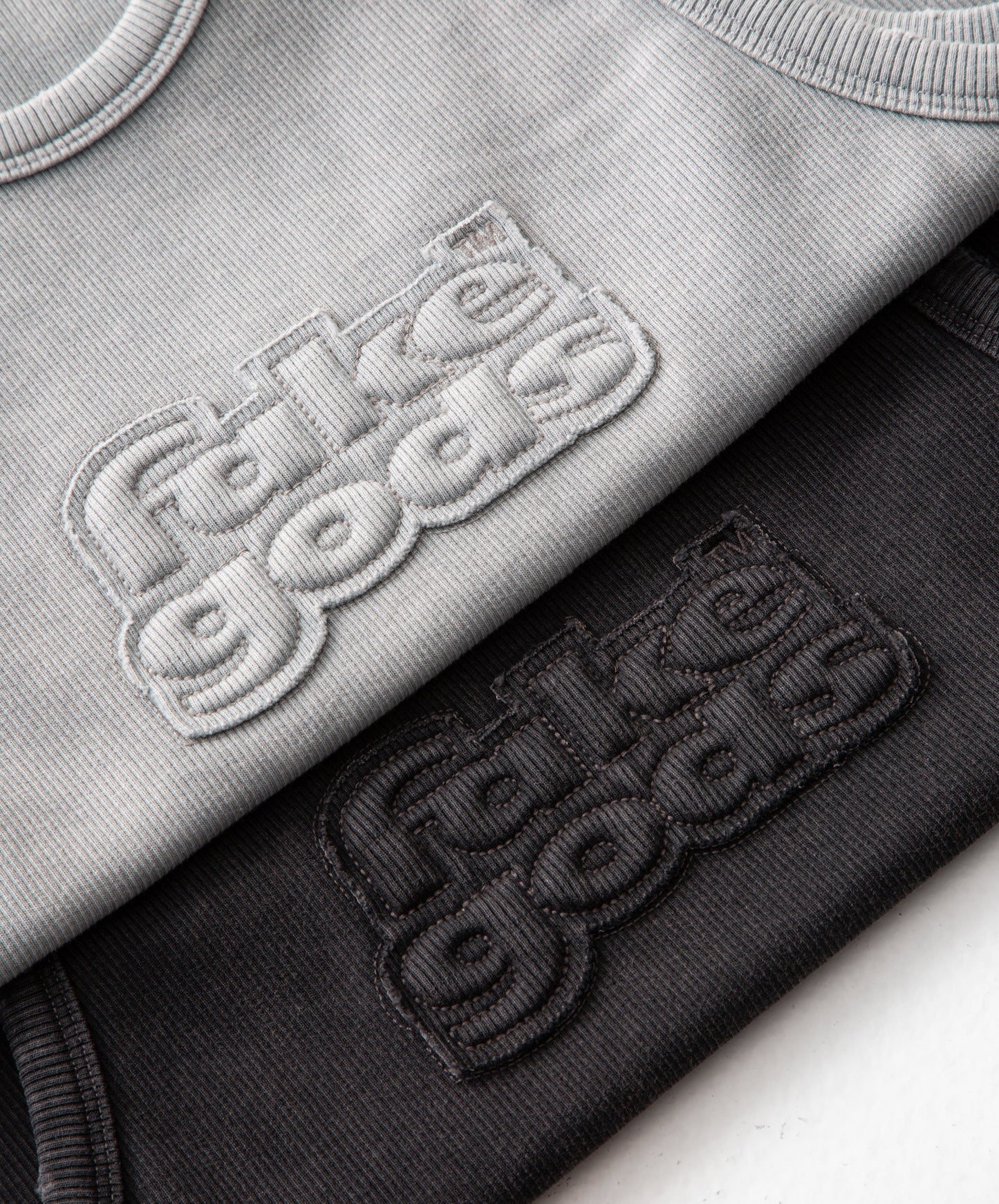 Fakegods Washed Tank Dark Grey